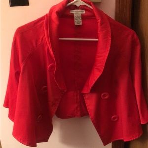 Steve Madden blazer -red